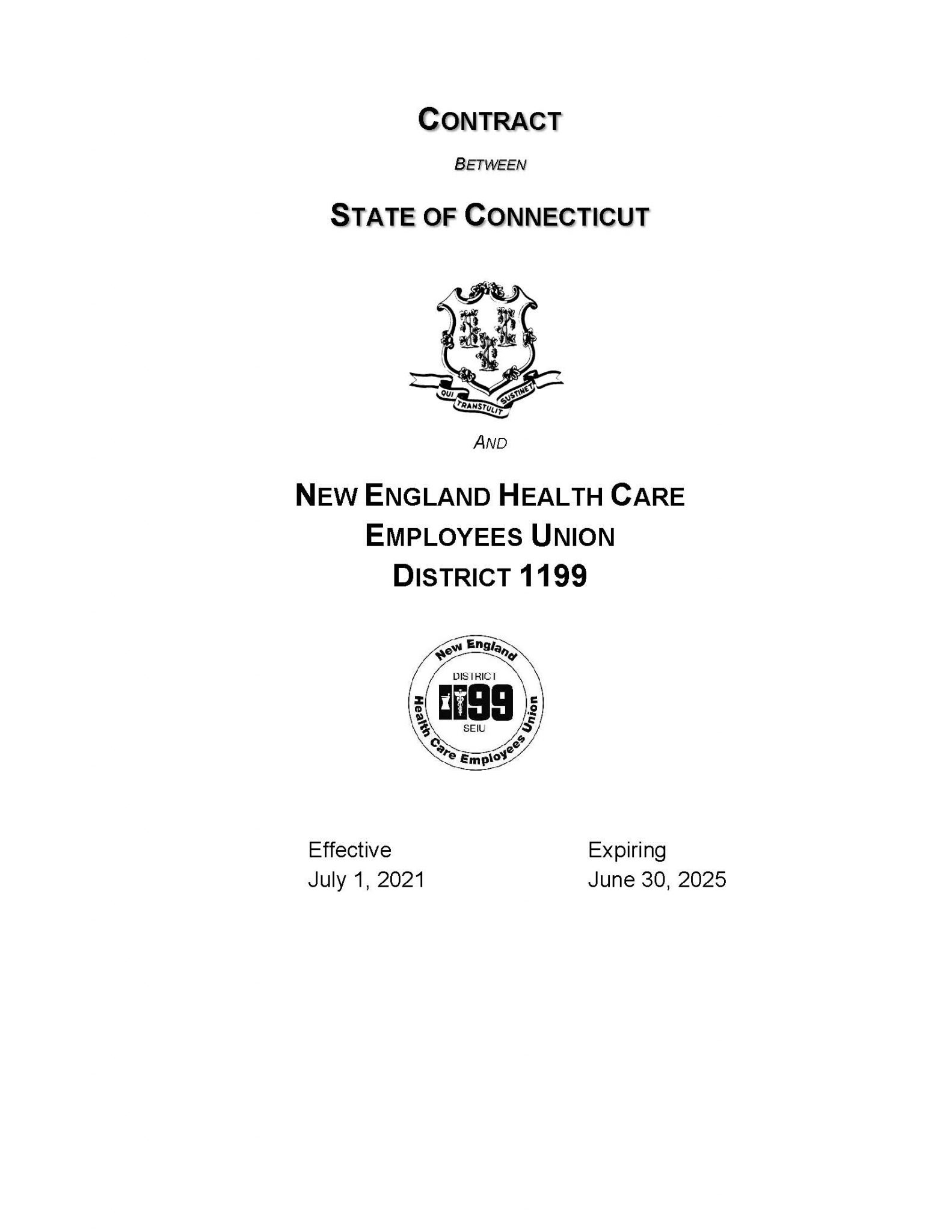 20212025 State Contract is now available! SEIU 1199 NE